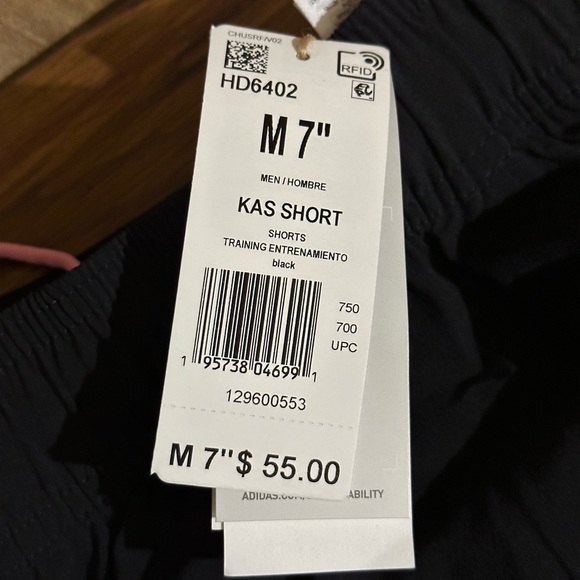 Adidas X Kris Andrew Training Shorts, Black, Kris Andrew small Pride collection. - Picture 8 of 8